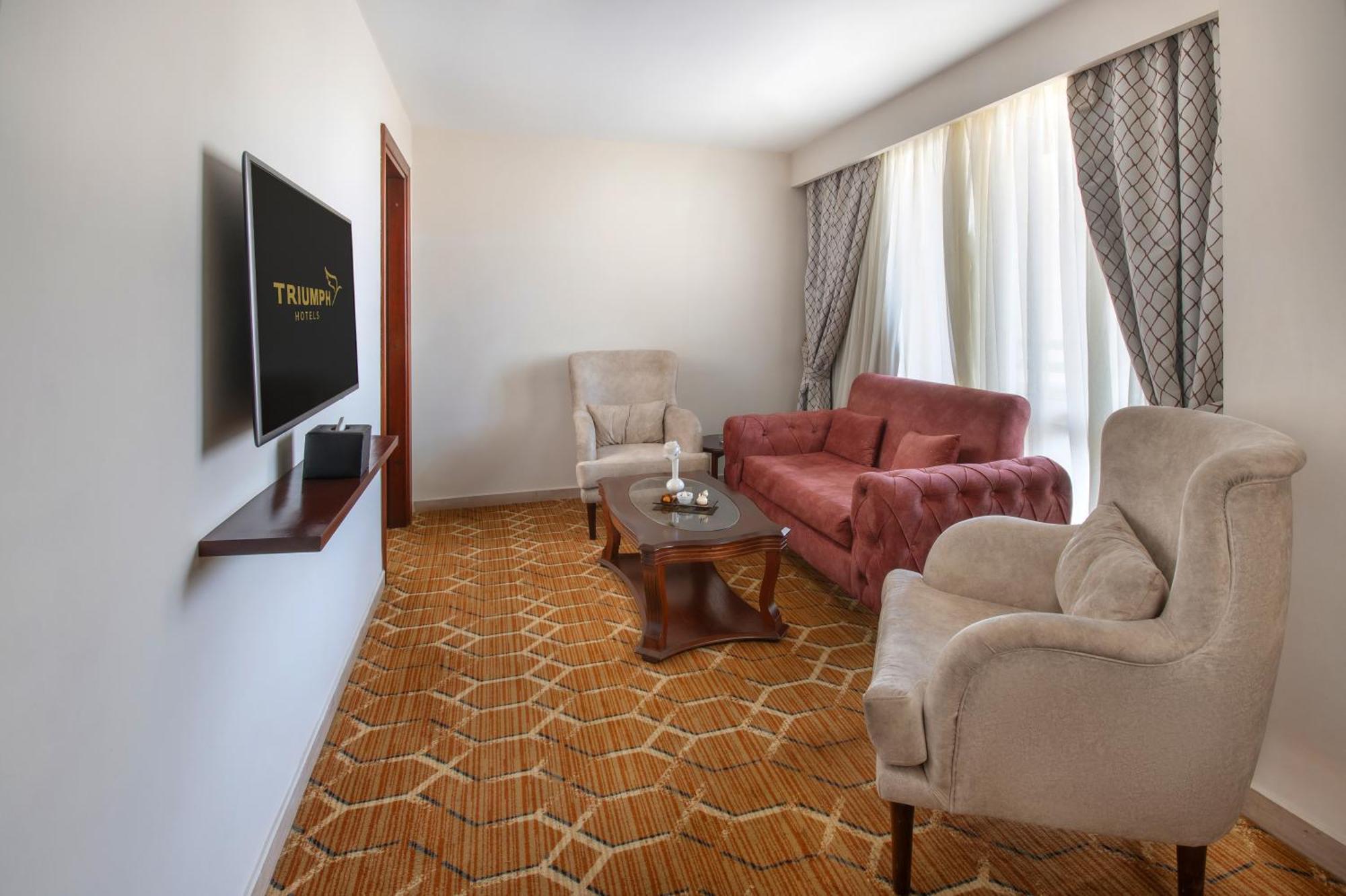 Triumph Plaza Hotel Kairo Ruang foto