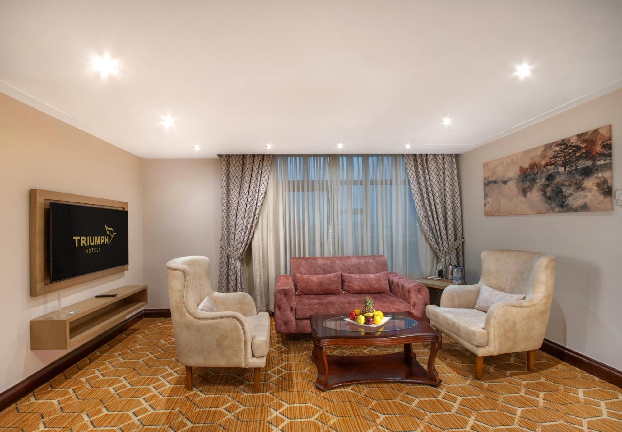 Triumph Plaza Hotel Kairo Ruang foto